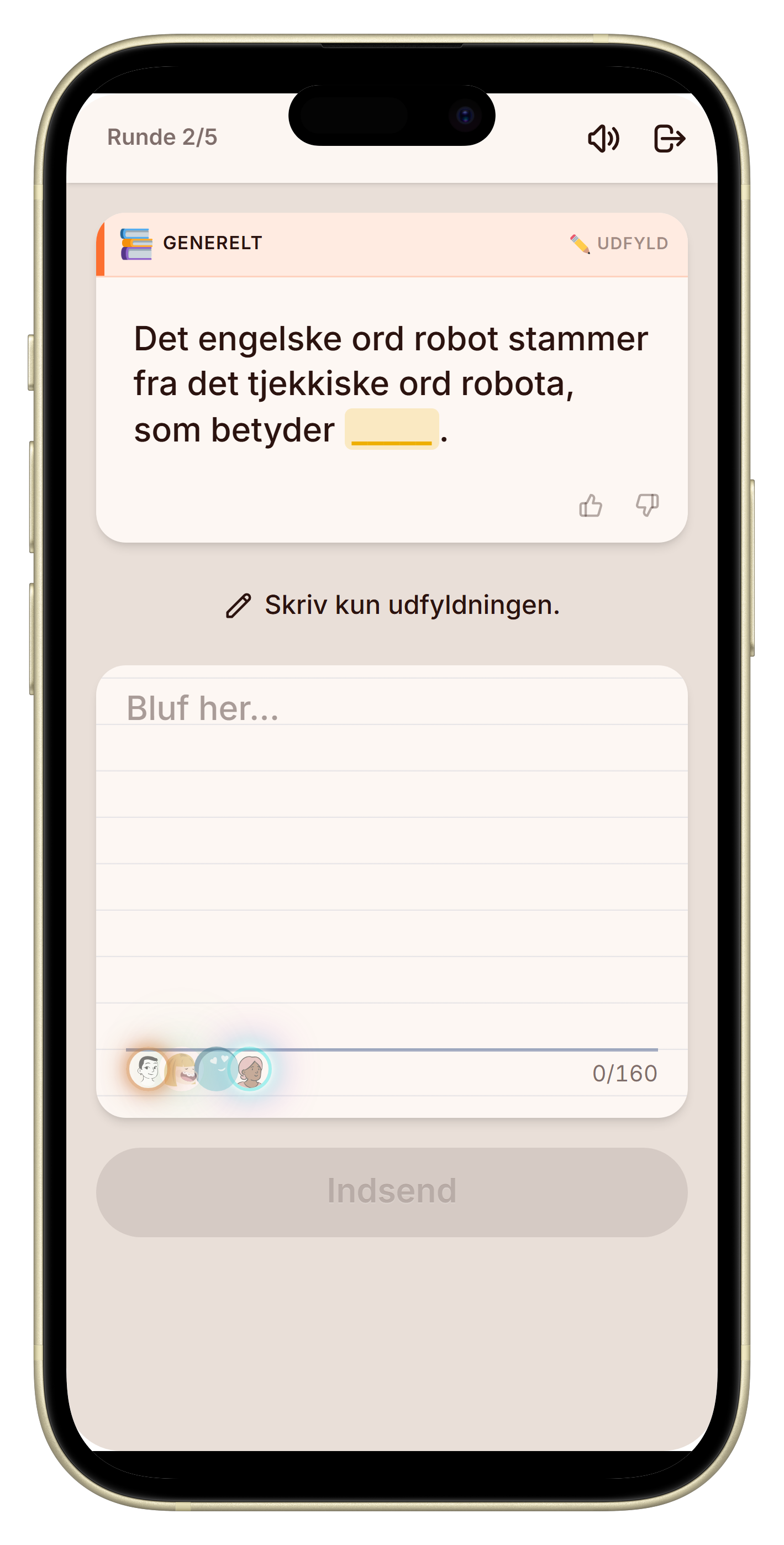 Let's Fib at skrive en bløf