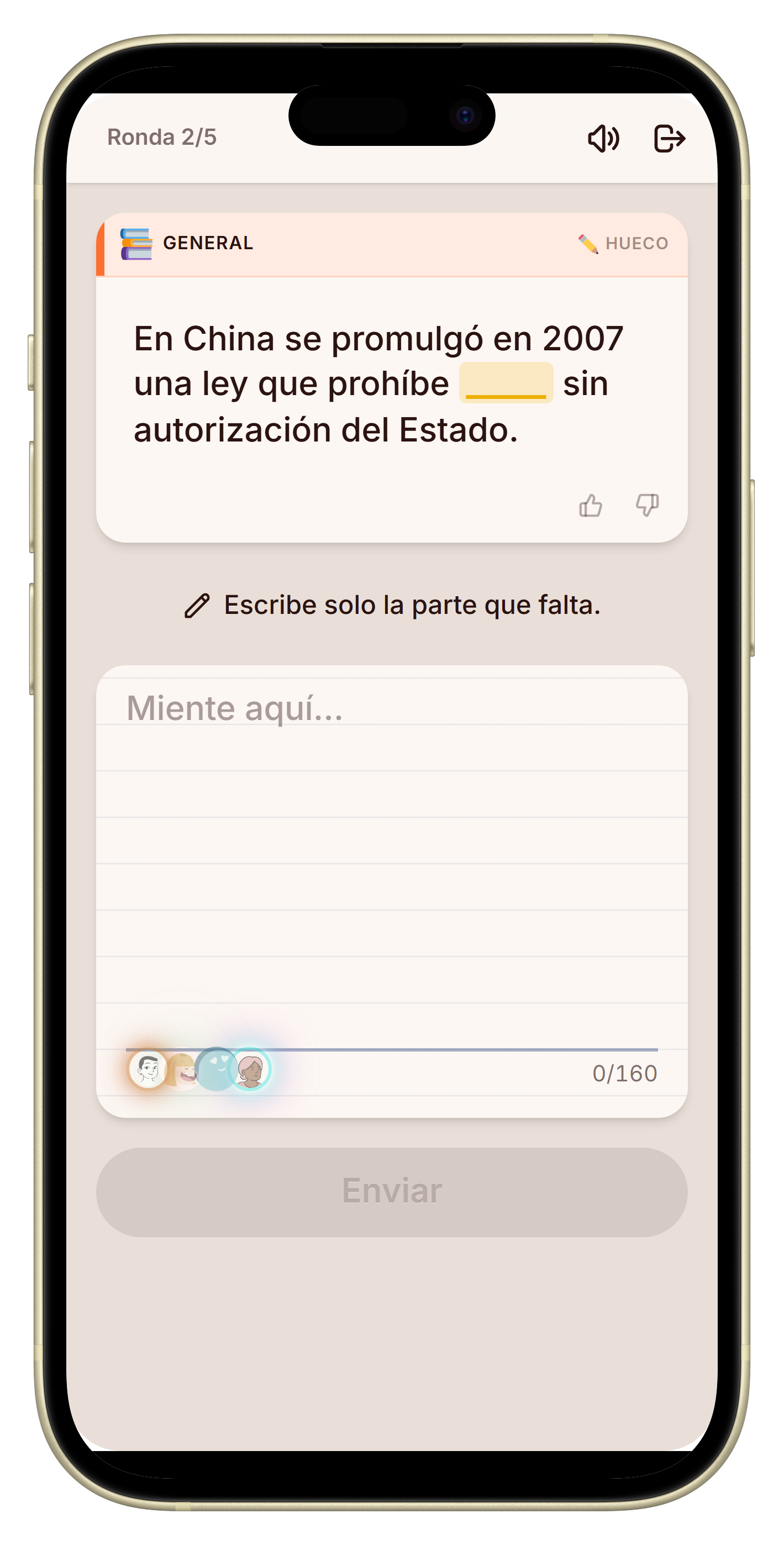 Let's Fib escribir un farol