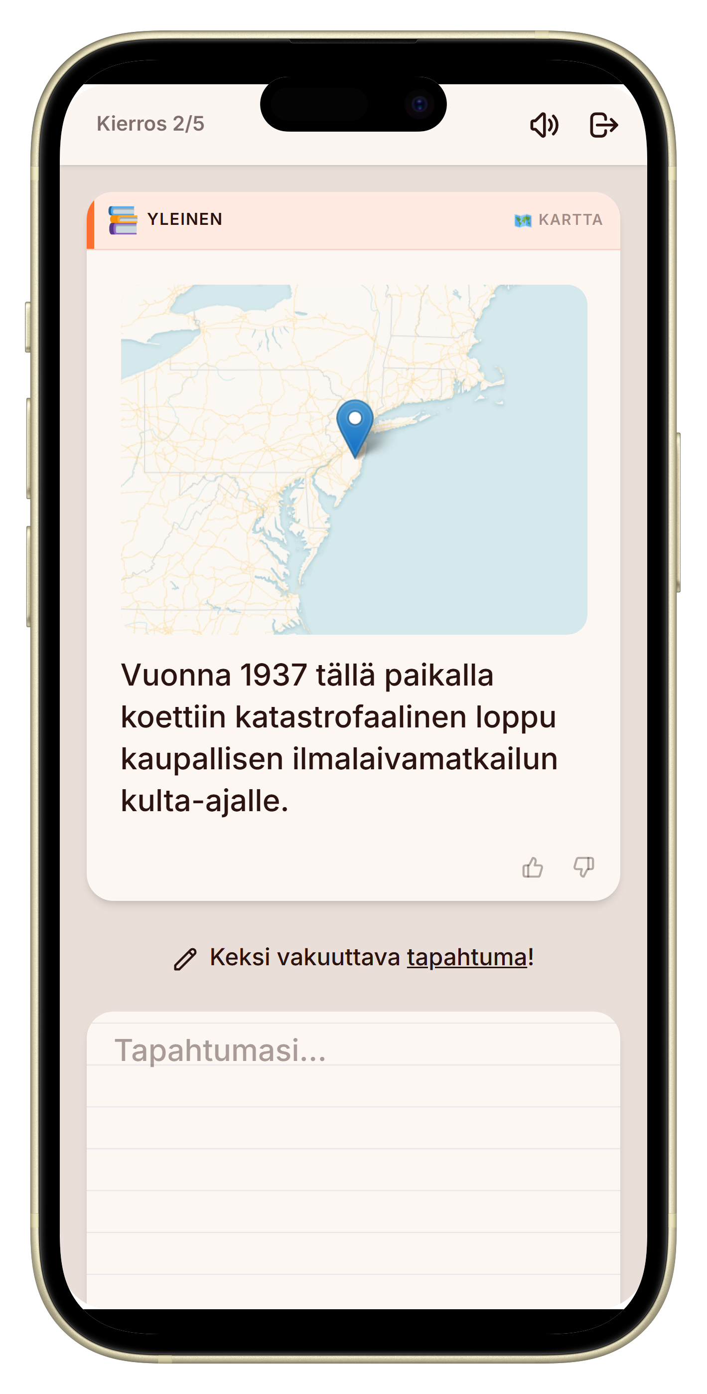 Let's Fib geo-tietovisa kartalla