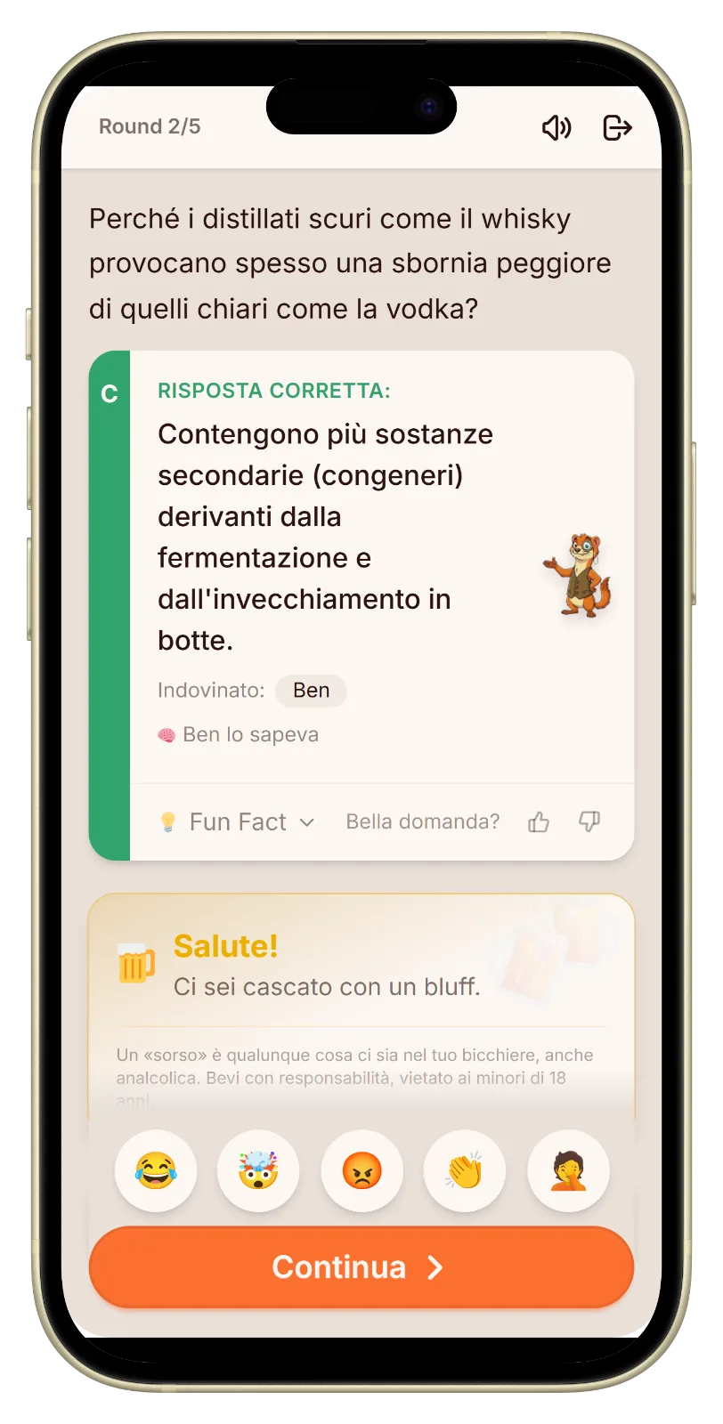 Let's Fib modalità bevuta: la rivelazione mostra chi beve