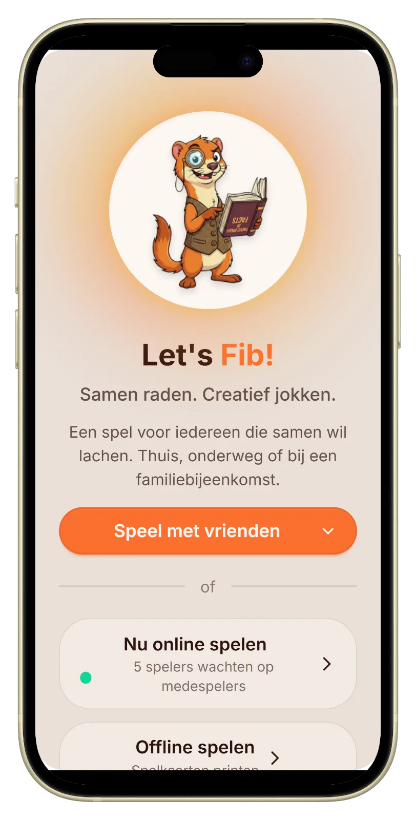 Let's Fib startpagina