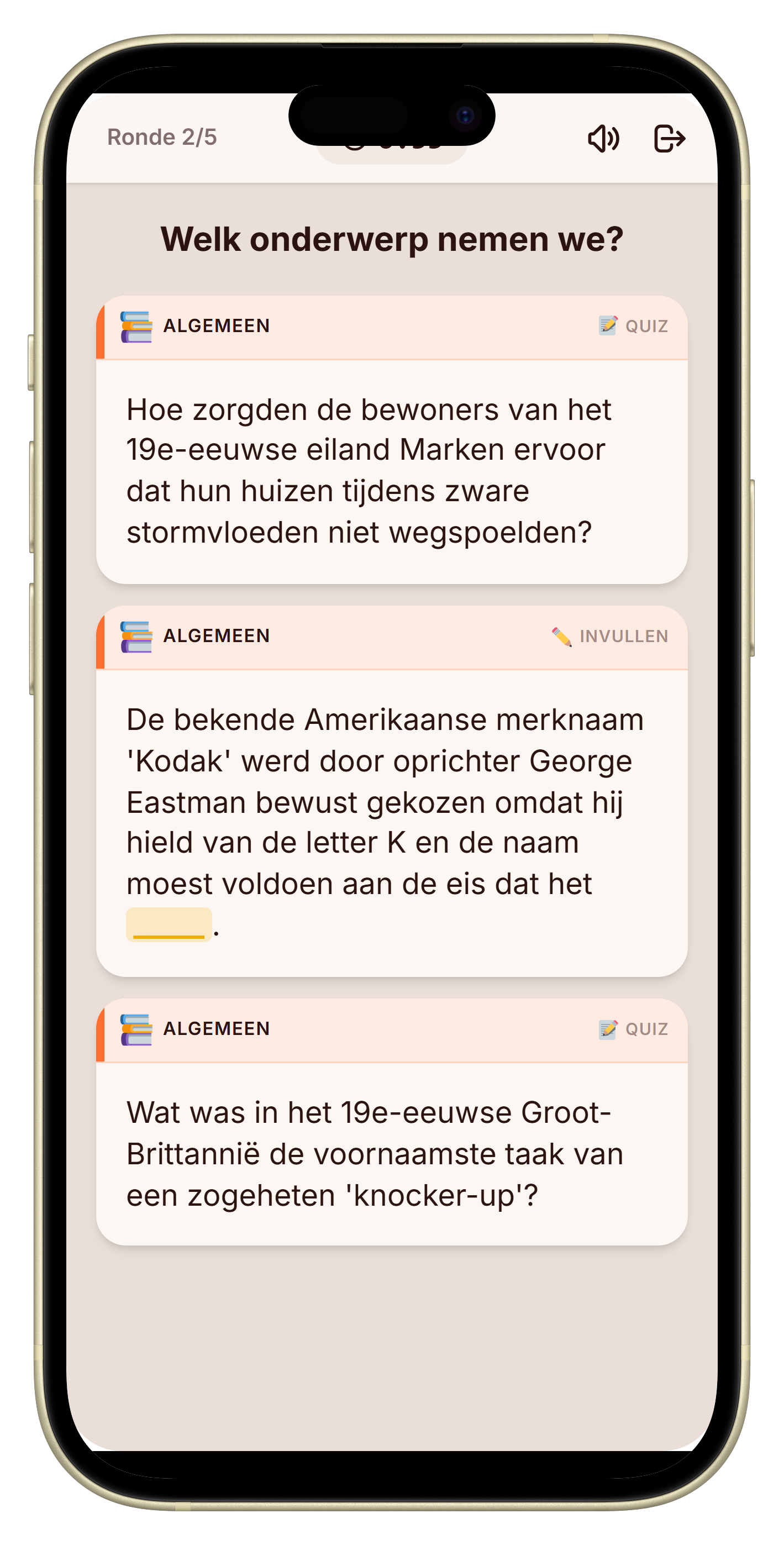 Let's Fib quizvraag