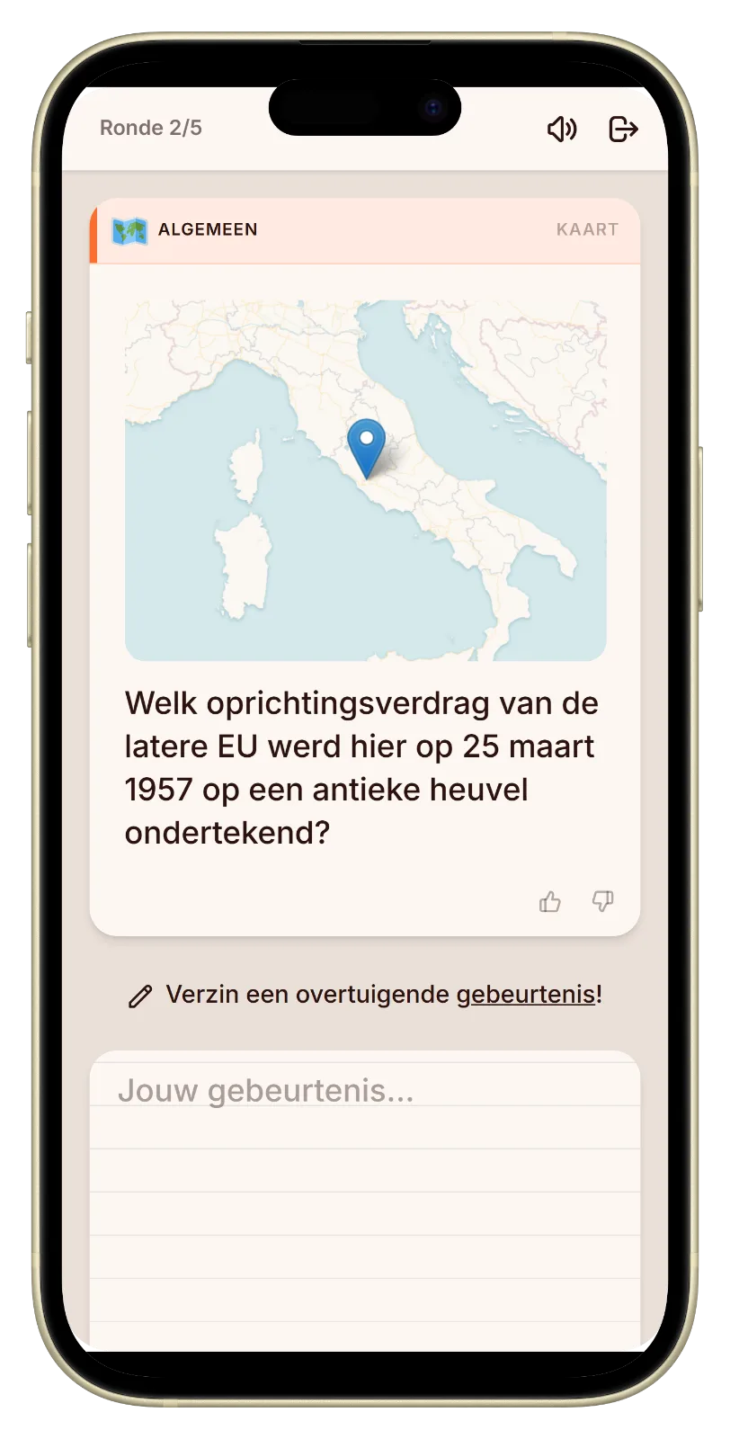 Let's Fib geo-quiz met wereldkaart