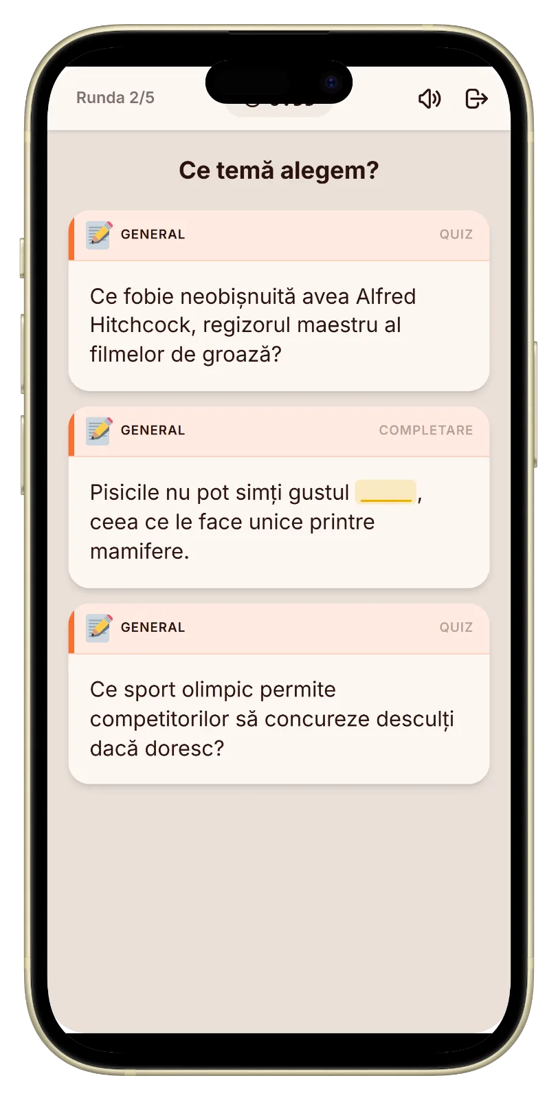 Let's Fib întrebare quiz într-o seară cu prietenii acasă