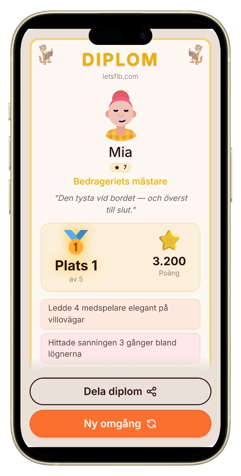 Let's Fib certifikat