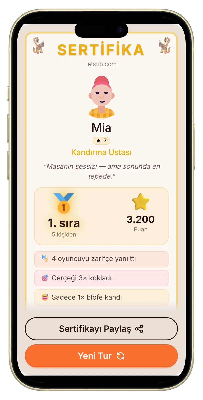 Let's Fib Sertifika